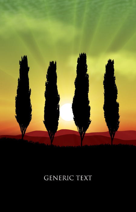 Mountains with sunset beautiful background vector 04 sunset mountains mountain beautiful background vector background   