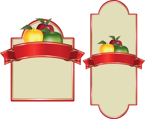 Set of products Labels templates vector 02 templates template products labels label   