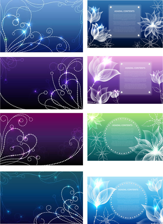 Crystal decorative pattern background art vector lines heart shaped background vector   