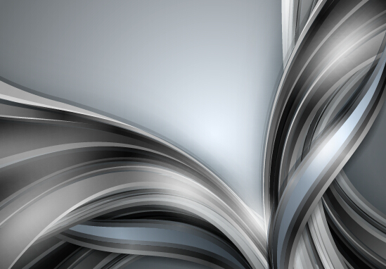 Chrome wave with abstract background vector 12 wave chrome background   