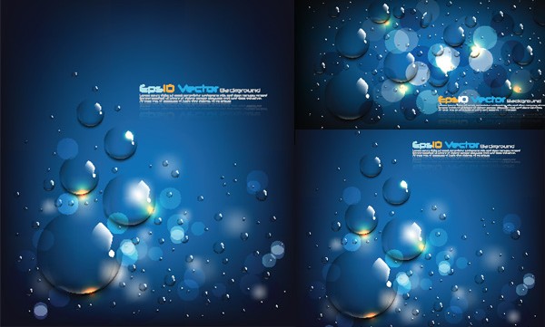 Ice blue water background vector water ice blue   