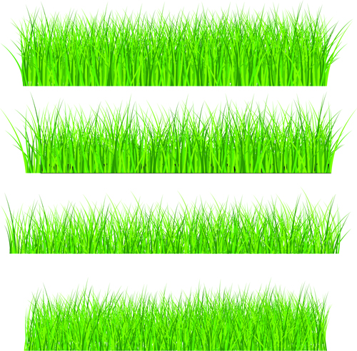 Vector Green Grass Elements set 08 green grass green grass elements element   