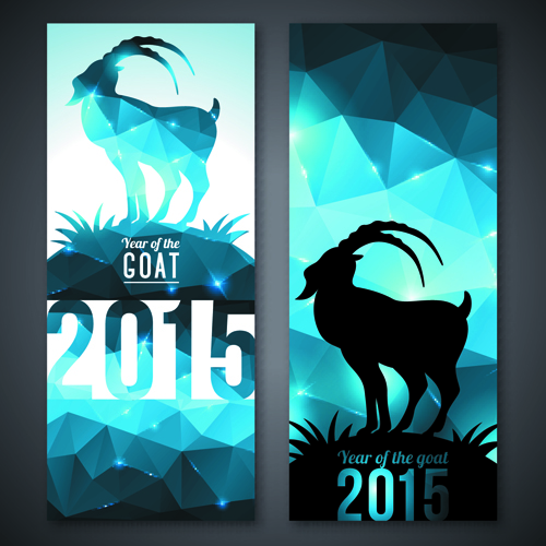 2015 goats christmas banners design 01 goat christmas banners 2015   