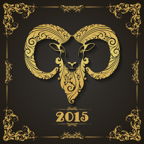 Classical background 2015 goat vector 02 goat classical background 2015   