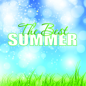 Shiny summer art background vector 01 Vector Background summer background vector background   