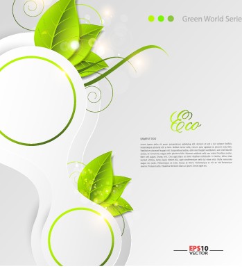 Green world creative Eco background vector 05 world creative background vector background   