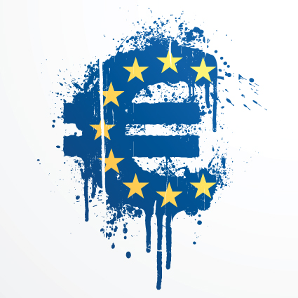 Set of European Union flag and symbol design vector graphics 01 Union symbol flag European   