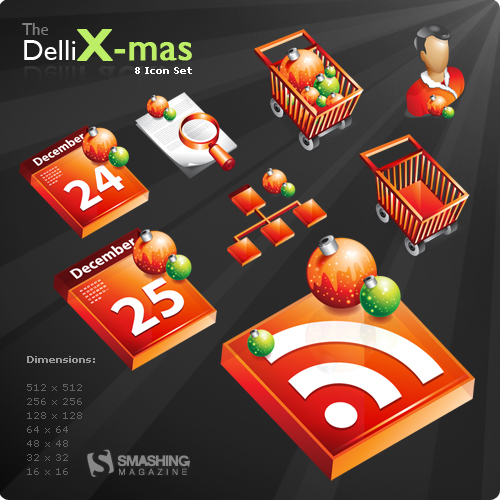 Stereo Christmas Icon vector user shopping cart search RSS subscriptions magnifying glass hanging ball document decorated Christmas ball christmas calendar   