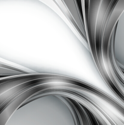 Chrome wave with abstract background vector 16 wave chrome abstract   