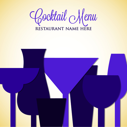 Restaurant wine menu art cover vector 05 wine restaurant menu cover   