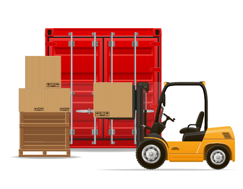 Freight transportation vector material 03 transportation freight   