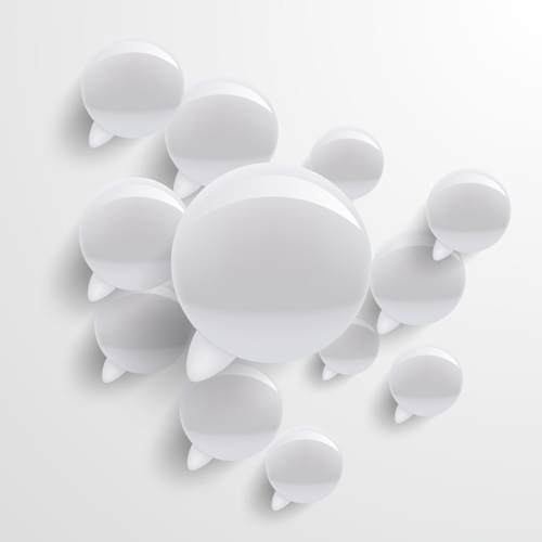 Glass texture speech Bubbles vector set speech bubbles speech glass texture bubbles bubble   