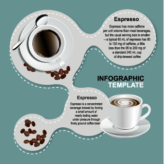 Coffee elements infographics vector 03 infographics infographic element Coffee elements coffee   