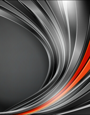 Chrome wave with abstract background vector 09 wave chrome background   