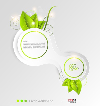 Green world creative Eco background vector 04 world green creative background vector background   