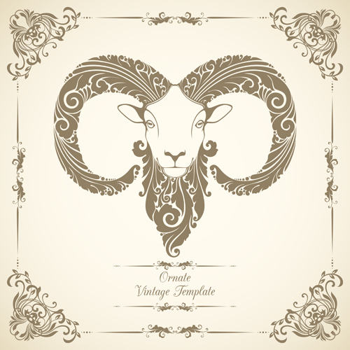 Classical background 2015 goat vector 01 goat classical background classical 2015   