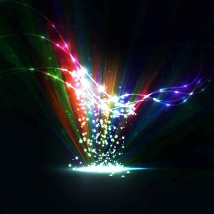 Colorful light dynamic background vector design light dynamic design colorful background   