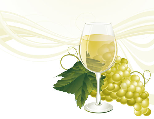 Grapes and grape wine elements vector 03 grapes grape wine elements element   