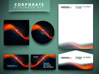 Corporate business kit set 01 corporate business   