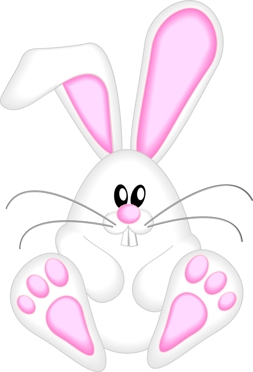 Cute Rabbits vector elements 01 rabbits elements element cute   