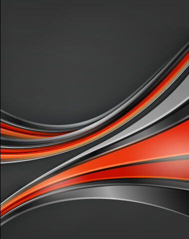 Chrome wave with abstract background vector 06 wave chrome background   