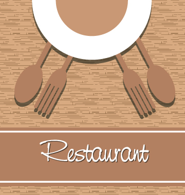 Vector set of restaurant menu cover 01 restaurant menu cover   