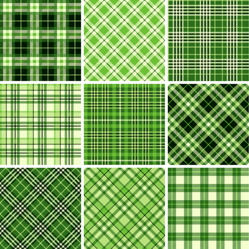 Plaid fabric patterns seamless vector 16 seamless patterns pattern fabric pattern   