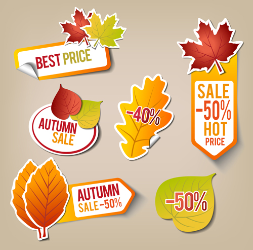 Autumn big sale design elements vector 01 sale design element design elements big sale   