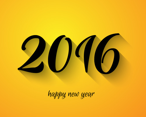 2016 new year creative background design vector 25 year new design creative background 2016   