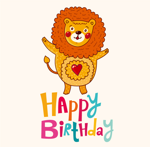 Cartoon styles birthday background vectors 04 cartoon birthday background   