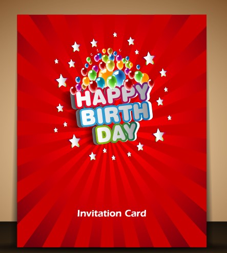 Happy Birthday card vector set 03 happy birthday happy card vector card   