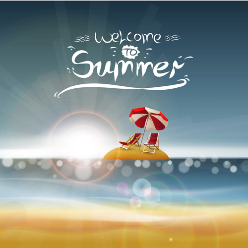 Summer Backgrounds with light vector dot 02 summer light backgrounds background   