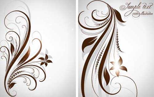 Different Patterns of floral design vector 02 patterns pattern floral   