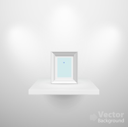Set of Empty white interior backgrounds design vector 04 white interior empty   