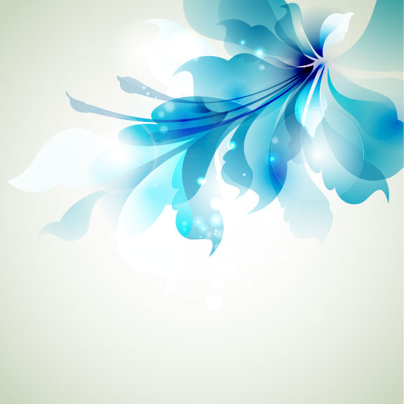 free vector Halation with Flowers 01 vector halation flowers   