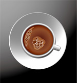 cup of coffee 01 design vector EPS format drinks coffee cup coffee   