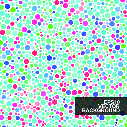 Multicolor dot pattern vector background 04 pattern vector pattern multicolor background   