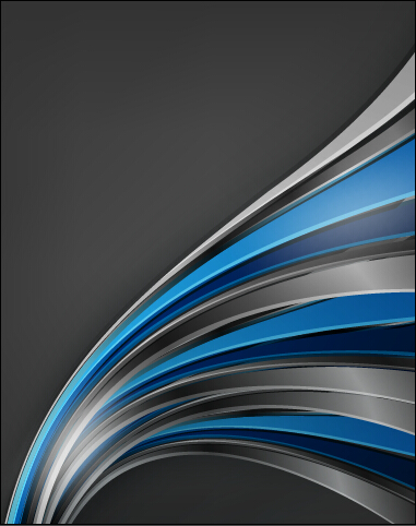 Chrome wave with abstract background vector 02 wave chrome abstract   
