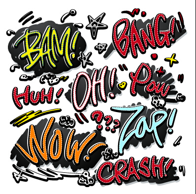 Speech bubbles cartoon explosion styles vector set 10 speech bubbles explosion cartoon bubbles   