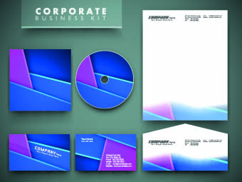 Corporate business kit set 04 kit corporate business   