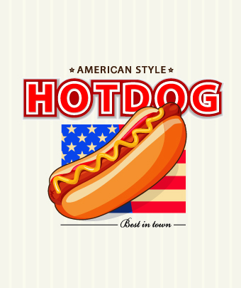 Hotdog background vector hotdog background vector background   