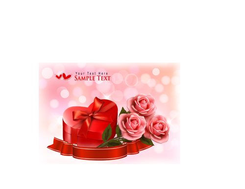 Valentine Day elements vector cards 10 Valentine day Valentine elements element cards card   