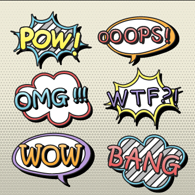 Speech bubbles cartoon explosion styles vector set 04 speech bubbles explosion cartoon bubbles   