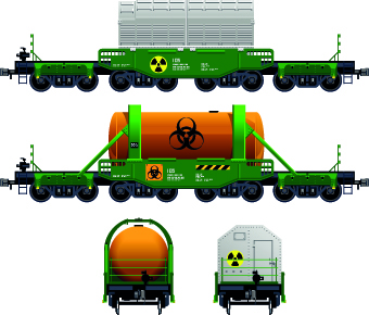 Freight Train transporter vector transport rain freight   