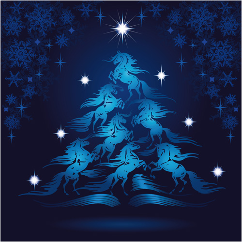 Creative Christmas tree Xmas background vector 05 xmas creative christmas tree christmas background vector background 2014   