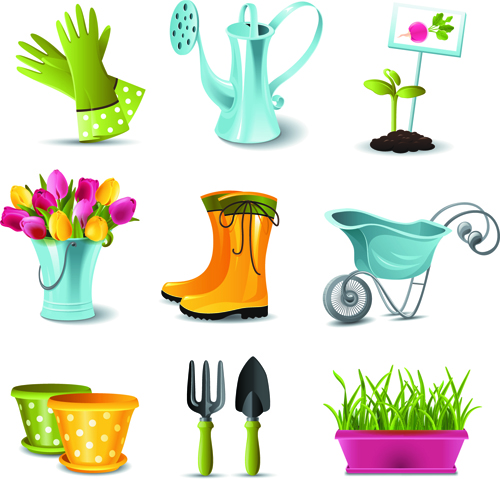 Gardening Tools vector 03 tools tool gardening   