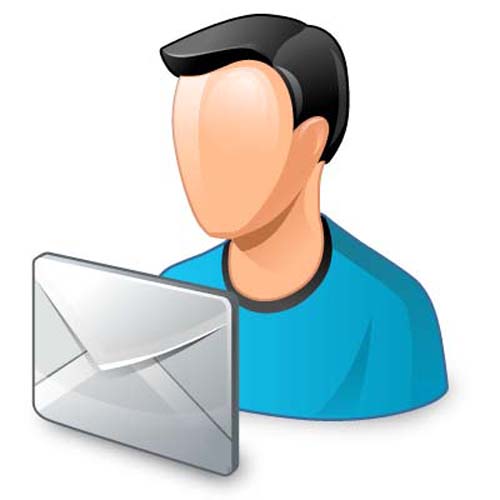 Mail icon vector material material mail icon   