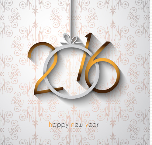 2016 new year creative background design vector 24 year new design creative background 2016   