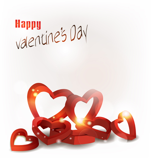 Valentine Day elements vector cards 04 Valentine day Valentine elements element cards card   