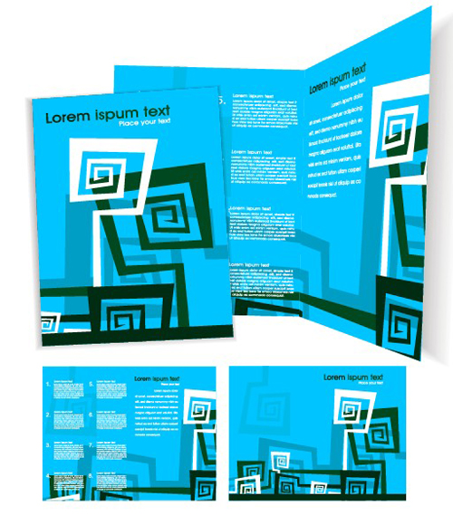 Template cover brochure design vector 01 template cover brochure   